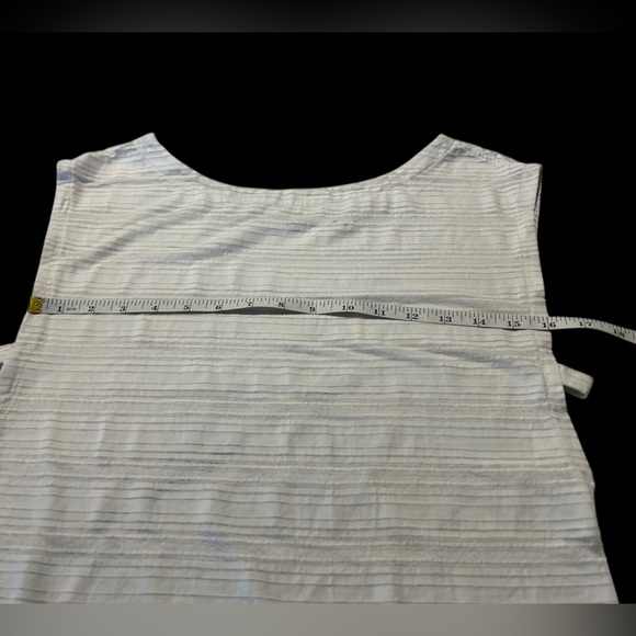 Athleta White Sleeveless Tank Top - Picture 5 of 7